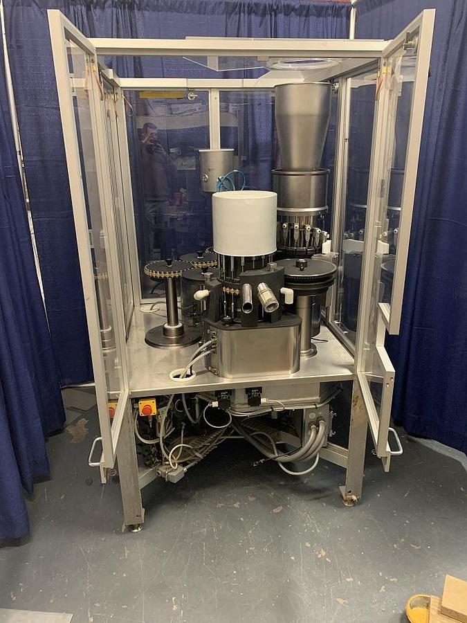 Used MG2 Futura Capsule Filling Machine for Powders & Beads