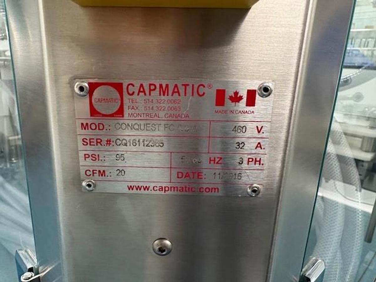 Used Capmatic Monoblock Bottle Filling and Capping Line 