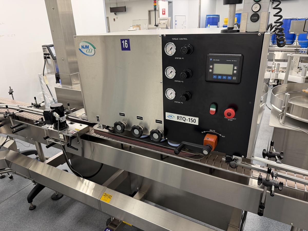 Used NJM Tablet/Capsule Automated Bottling Line