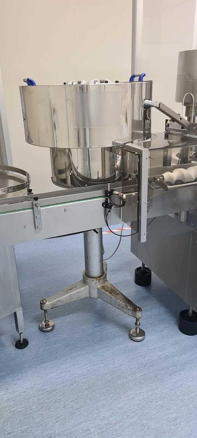 Used Glass Bottle Filling, Capping, & Terminal Sterilization Line for LVP