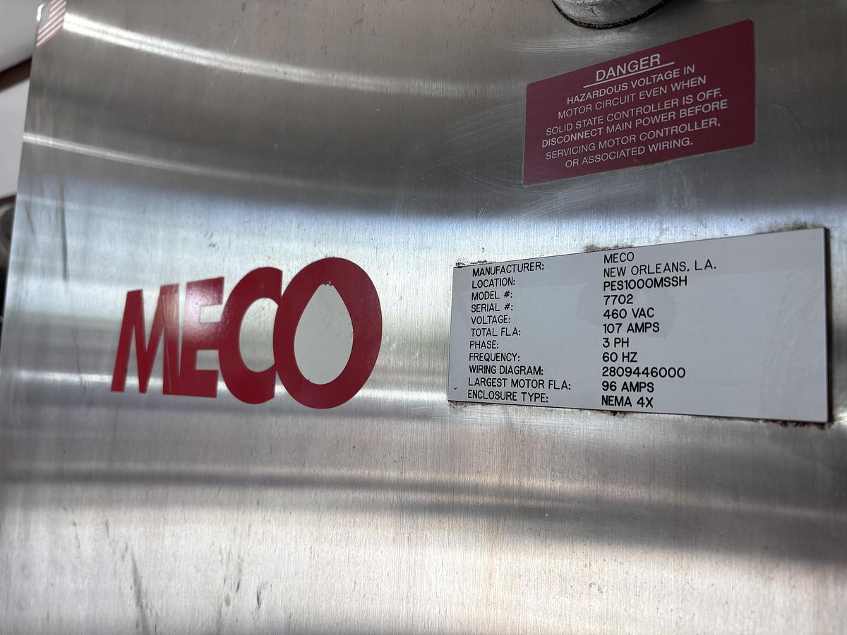 Used Meco PES1000MSSH Vapor Compression Still
