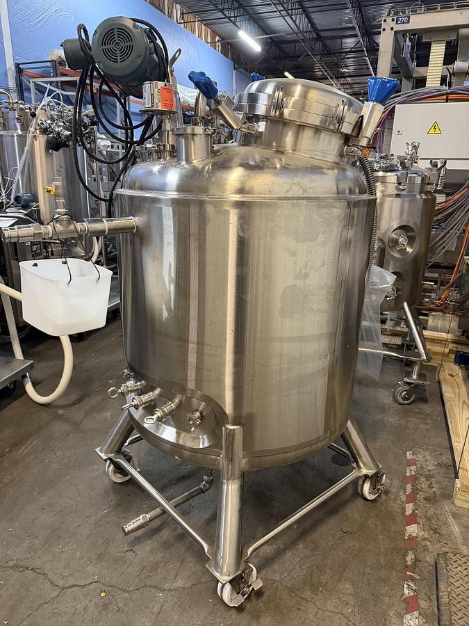 Used Precision Stainless 600L Jacketed Mixing Tank