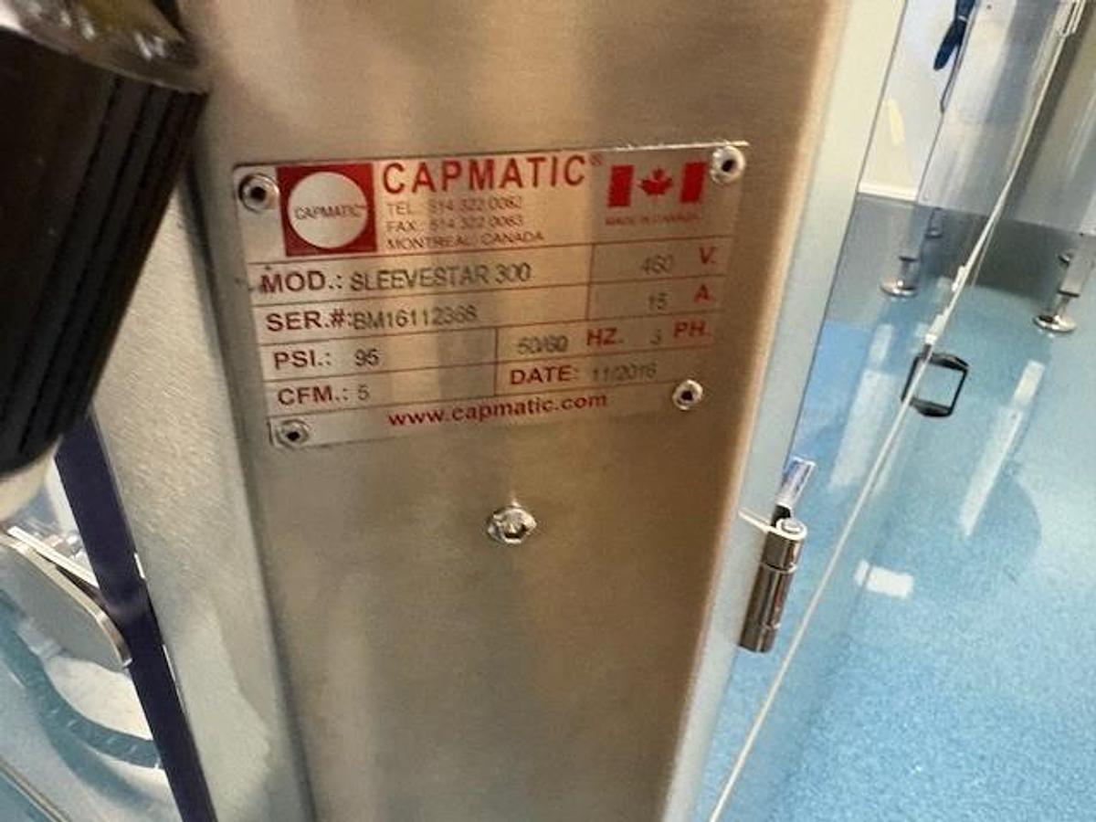 Used Capmatic Monoblock Filling & Capping Line
