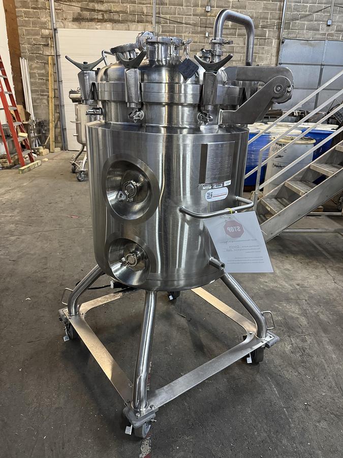 Used ABEC 200 Liter Jacketed Stainless Steel Mixing Tank