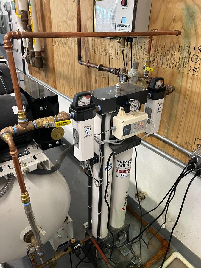 Used Powerex Oil-Less Rotary Scroll Air Compressor