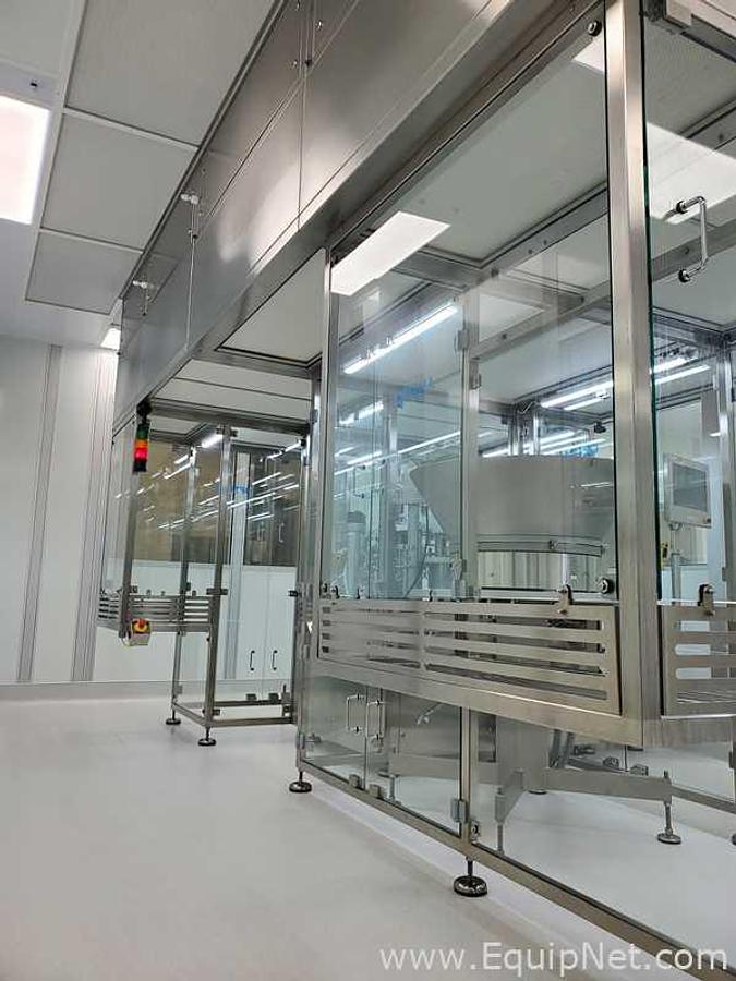Used Optima Group Pharma FlexoFill EK321 Syringe Filling Line