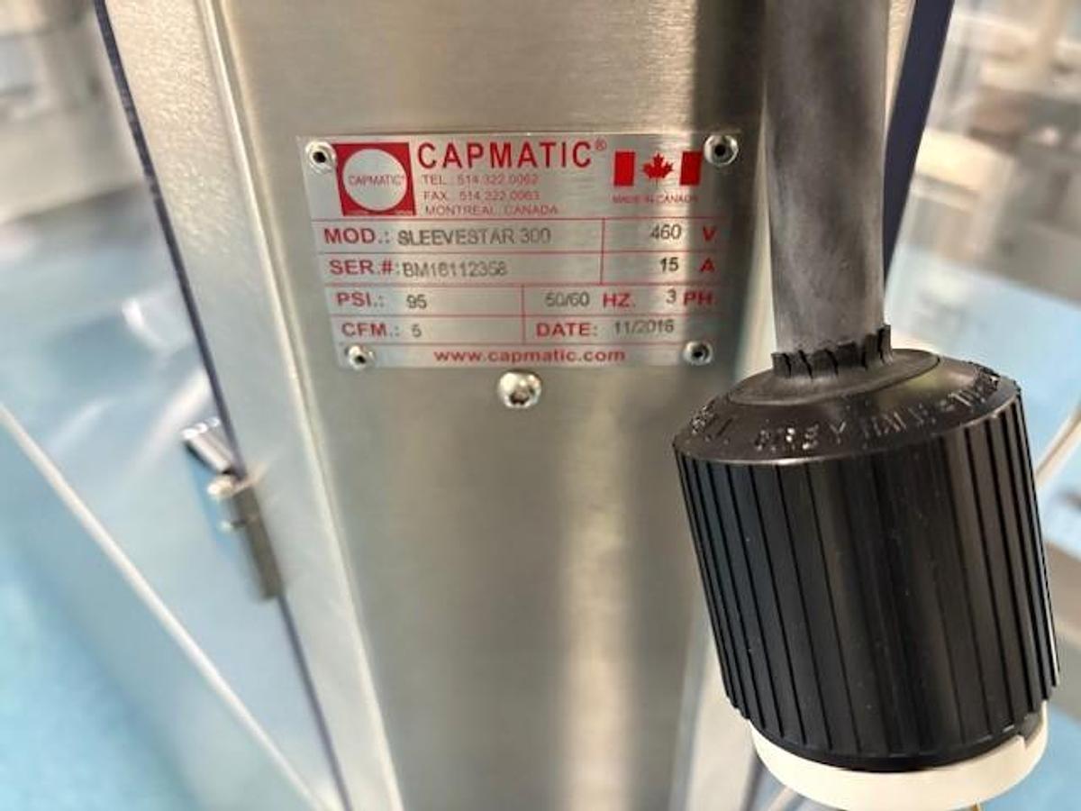 Used Capmatic Monoblock Filling & Capping Line