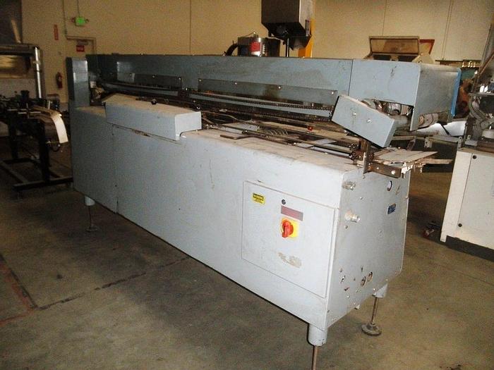 Used Labeler, GEI Burt, Roll Thru, Mdl 704S, Can, 8-1/2" Feed,Labeler, GEI Burt, Roll Thru, Mdl 704S, Can, 8-1/2" Feed, #C741919