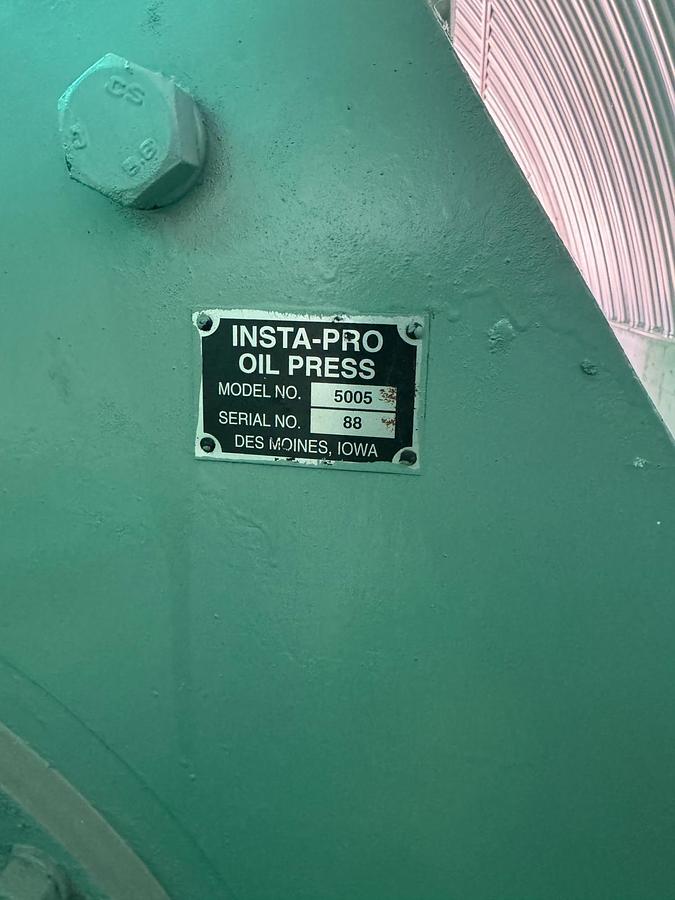 Used Insta-Pro Press 5005