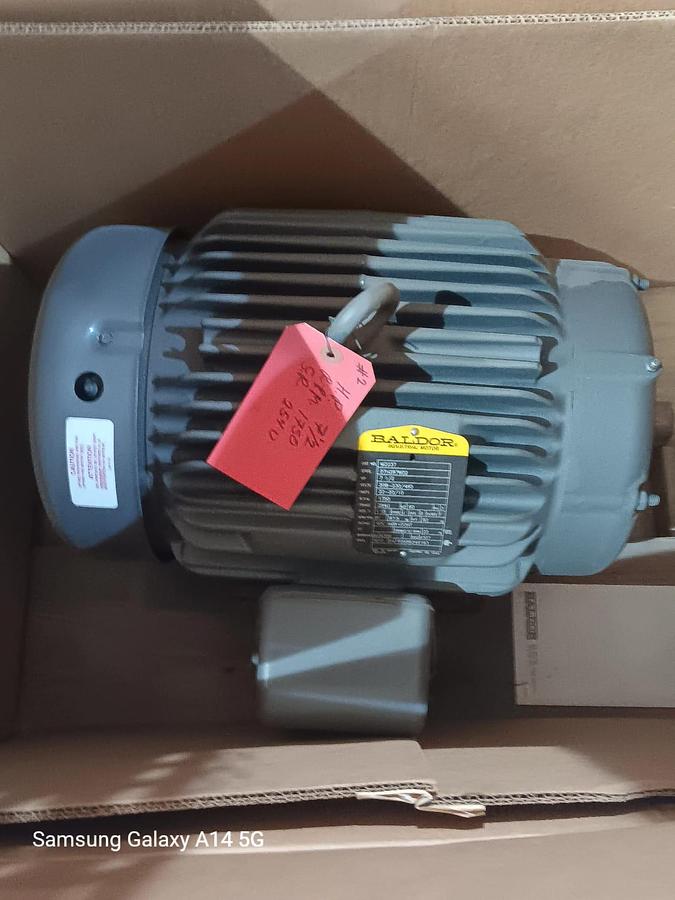 7.5HP, 1750RPM, Baldor Industrial Motor Motor (NEW)