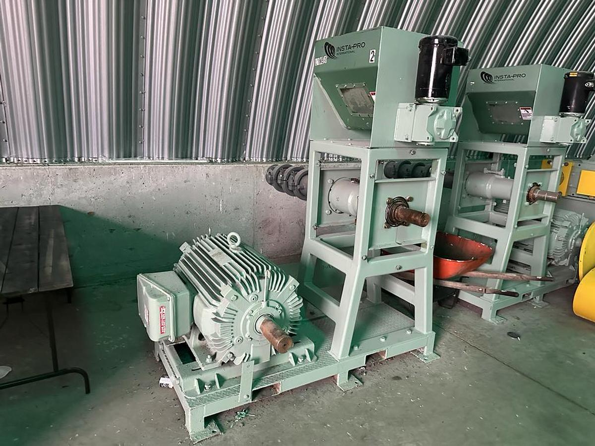 Used Insta-Pro Press 5005 & (2) Extruder 200 Package