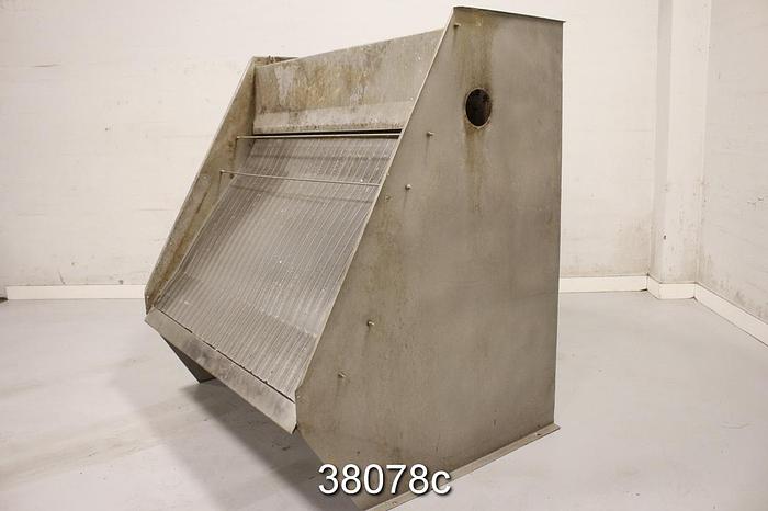 Used Sprout Bauer D554012MK4 72" Hydrasieve Inclined Thickener #38078