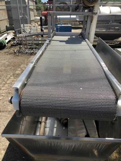 Used Stainless Steel Dewatering Conveyor