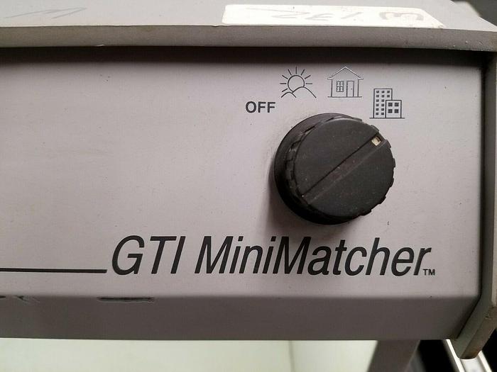 Used GTI Graphic Technology Mini Matcher Color Matching cabinet