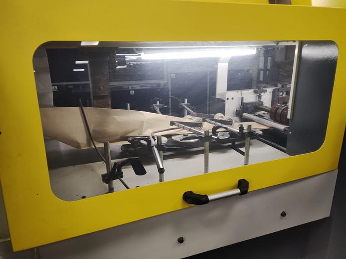 Used 2012 SOMTAS BAG MASTER L/INLINE  Flat & Satchel Paper Bag Making Machine with 4 col. Flexo
