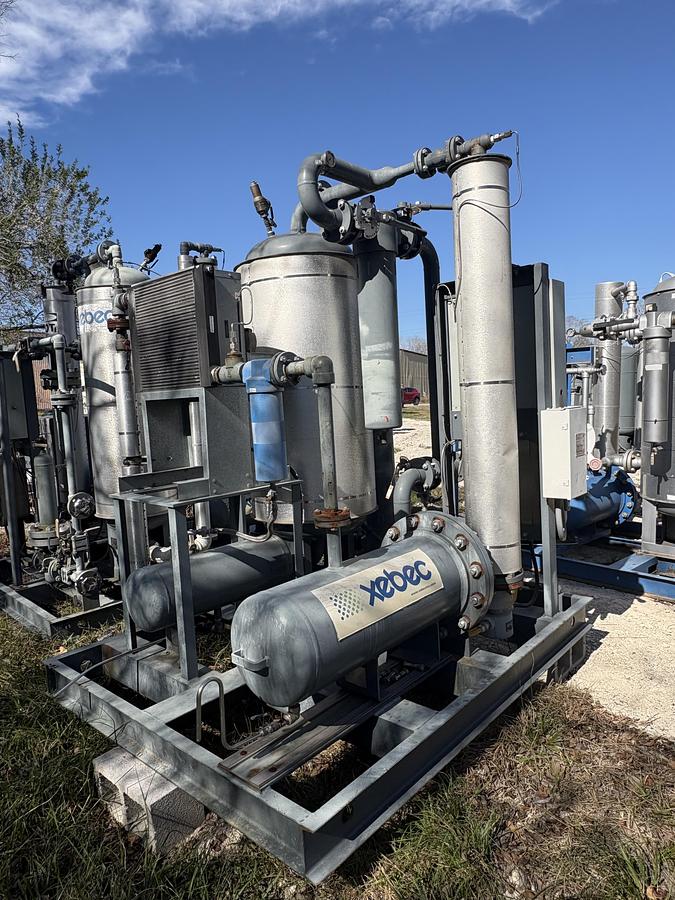 Used Xebec STR24NGX-3-Autodew Regen Natural Gas Dryer 1369 SCFM