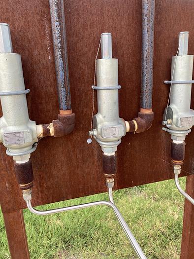 Used CP Industries 25 foot CNG Tri-Pack Storage vessels from 2006 MAWP 8695 PSI