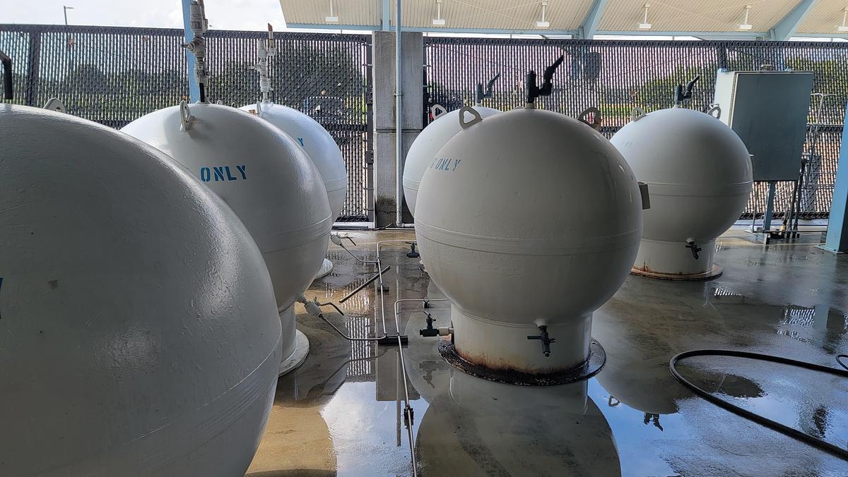 Used 5500 PSI CNG Storage Spheres 12 available