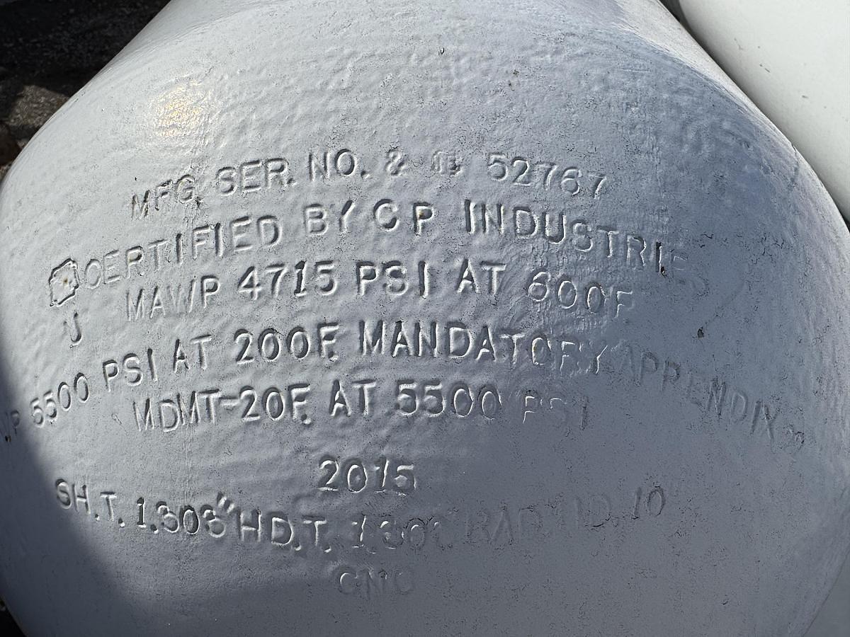 Used CNG Storage Vessels