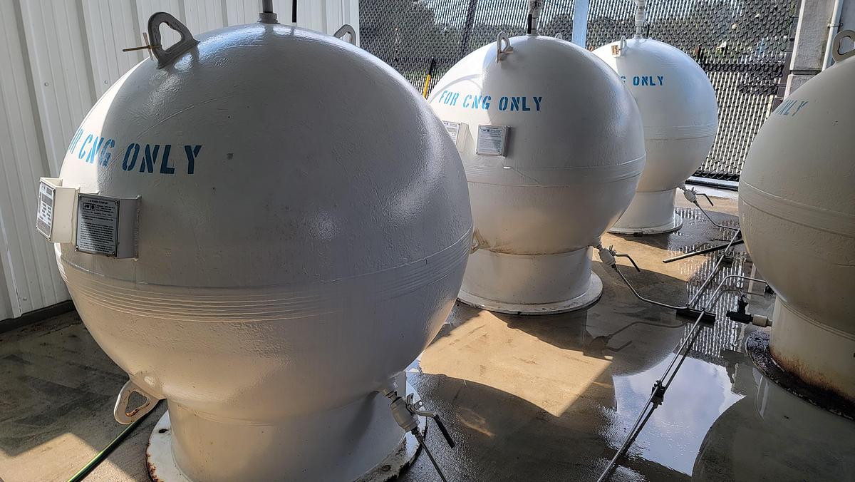 Used 5500 PSI CNG Storage Spheres 12 available