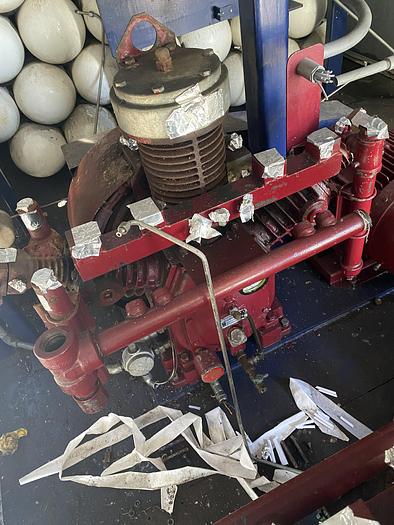 Used 25 Horse Ingersol Rand CNG Compressor Skid complete Compressed Natural Gas