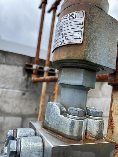 Used 23 Foot FIBA Certified 5500 PSI ASME CNG Tri-pack storage vessel