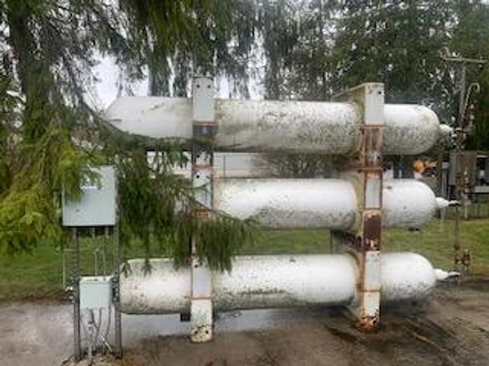 Used 12 Foot CP Industries Tri-Pack (3) CNG Storage Vessel