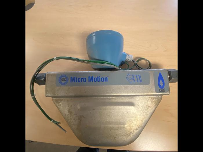Used 4 Model CNG050s291NWBAEZZZ Micro Motions Mass Flow Sensor