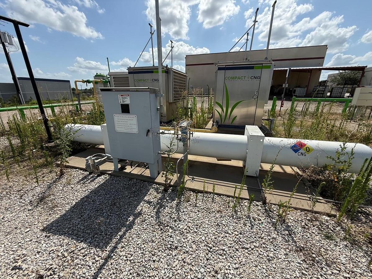 Used Single 23 foot 5500 PSI CP Industries Cylinder