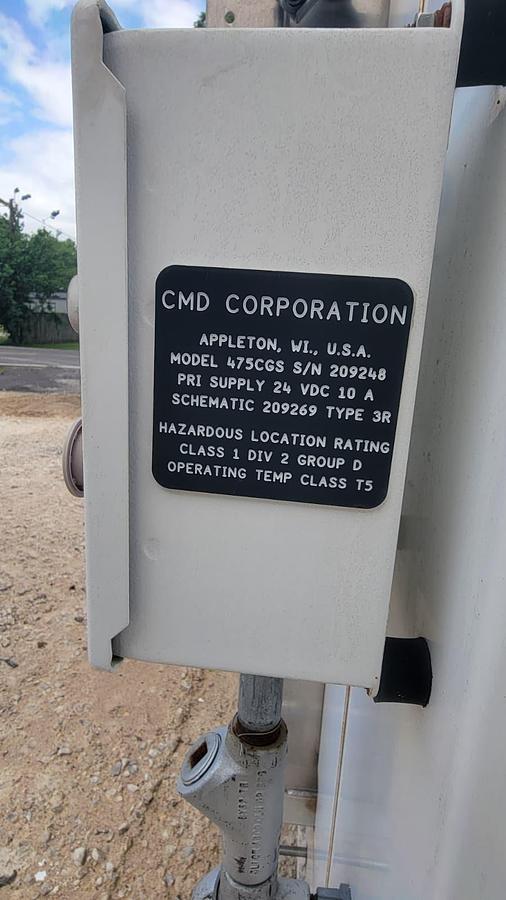 Used Two 4 Stage GE 200 HP CNG Compressors Model H302