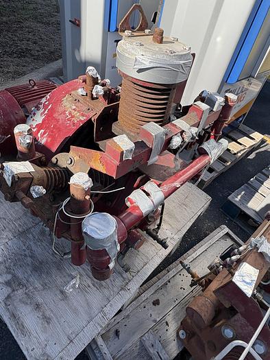 Used Ingersoll Rand CNG 30T Compressor Block 20 HP..reported removed working with motor :)