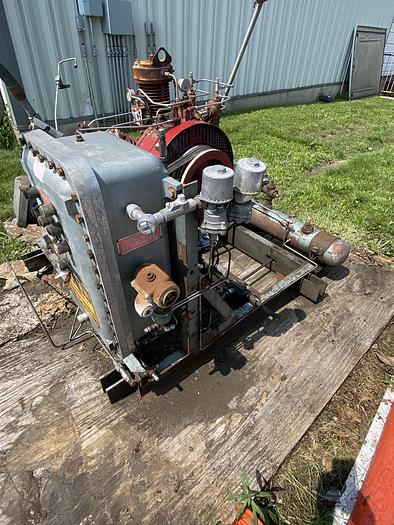 Used 25 Horse Ingersol Rand CNG Compressor Skid complete Compressed Natural Gas