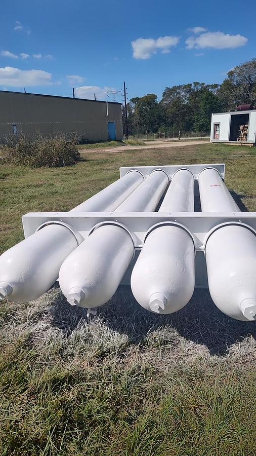 Used 2 Quad Packs CNG Storage over 700 GGE