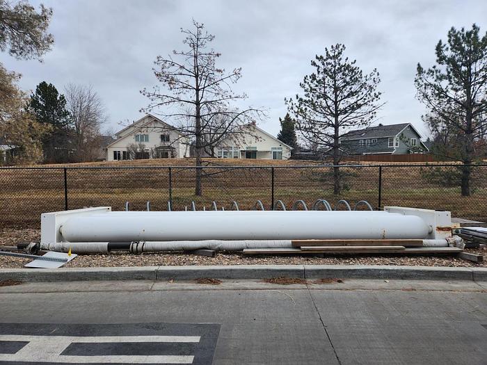 Used 23 foot CP Industries 5500 PSI CNG Storage  MFG 2011 ASME