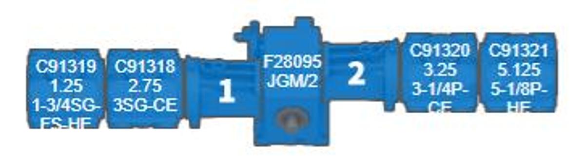 Used 2 Brand New Ariel Blocks JGM/2 75-150 HP 4 Stage CNG