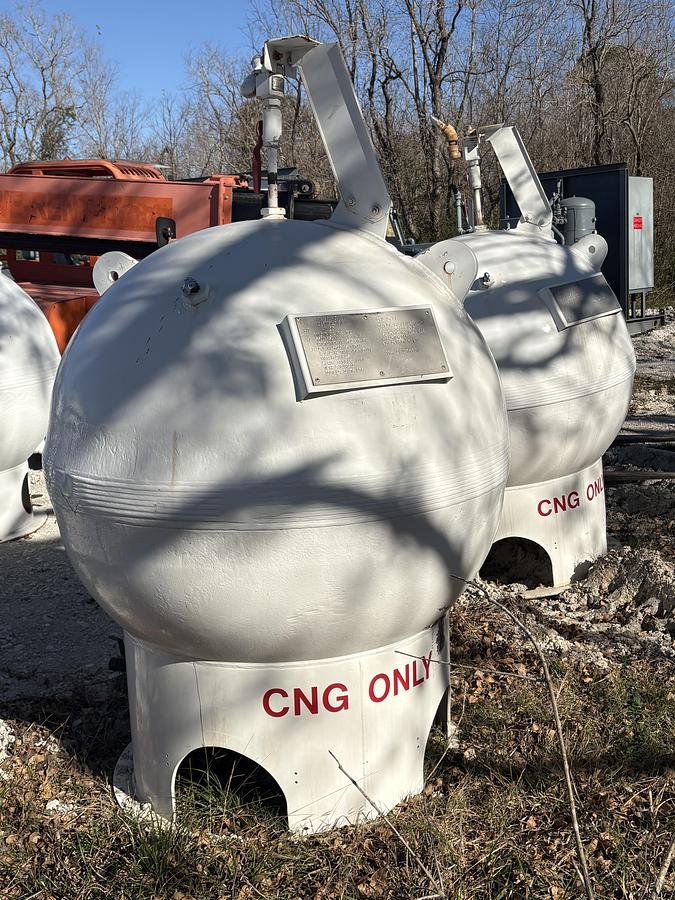 Used 5500 PSI CNG Storage Spheres 12 available