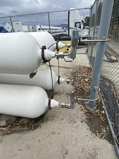 Used Quad-Pack (4 cylinders) 23 Foot CP Industries 5500 PSI Manufactured in 2014...ARRIVED