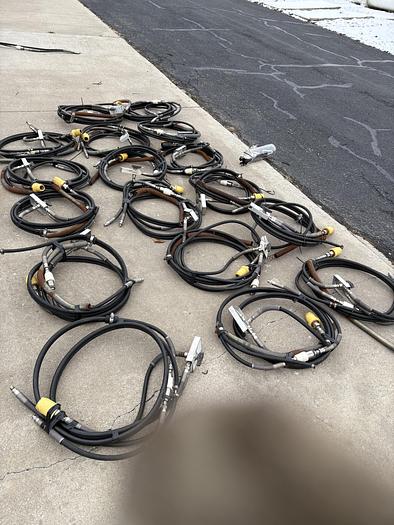 Used 12 foot CNG Dispensing Hose Valve and Nozzle for 3600 PSI vehicles