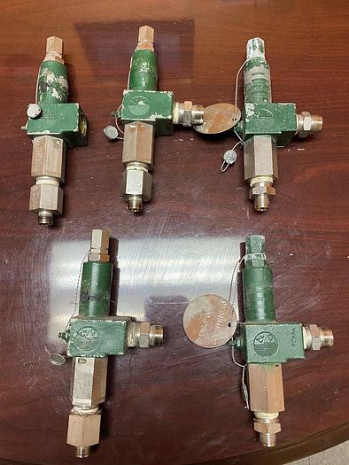 Used Flow Safe 4500 psi 1/2" NPT Pressure relief valve