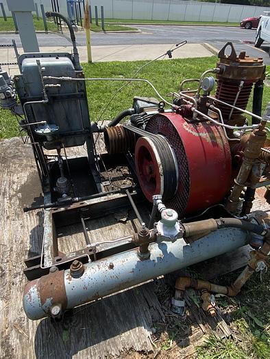 Used 25 Horse Ingersol Rand CNG Compressor Skid complete Compressed Natural Gas