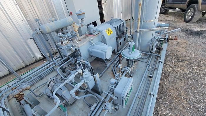 Used Ariel 75 HP 2 stage High Inlet High CFM Machine