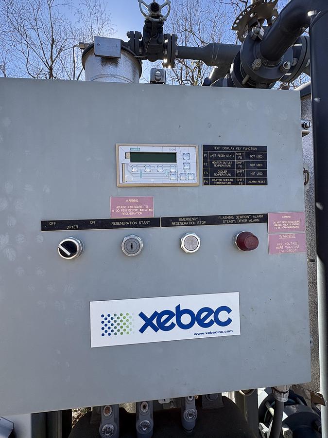 Used Xebec STR24NGX-3-Autodew Regen Natural Gas Dryer 1369 SCFM