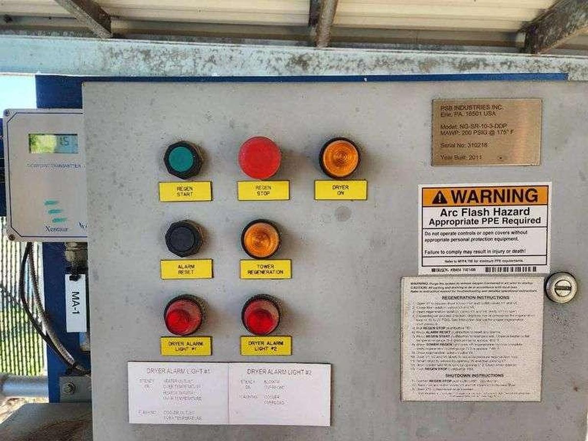 Used 2 complete Operational 4 stage Ariel CNG Stations In Louisiana serviced by JW