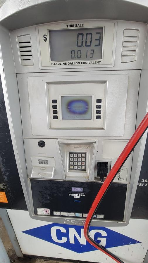 Used 2 complete Operational 4 stage Ariel CNG Stations In Louisiana serviced by JW
