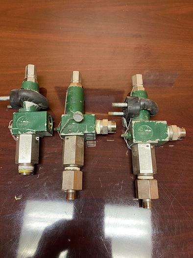 Used Flow Safe 3750 psi 1/2" NPT Pressure relief valve removed working