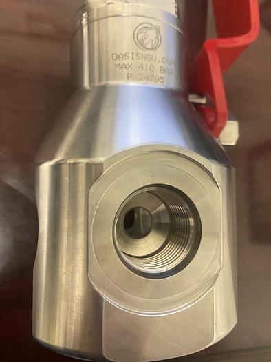 6 port 6000PSI Oasis stainless 1/2" Ball Valve Good for Hydrogen CNG ...
