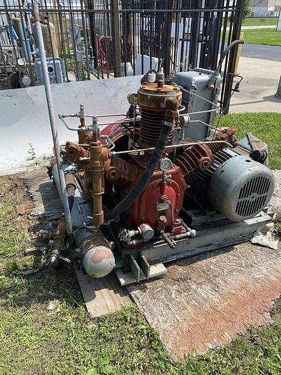 Used 25 Horse Ingersol Rand CNG Compressor Skid complete