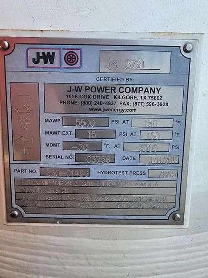 Used 2 complete Operational 4 stage Ariel CNG Stations In Louisiana serviced by JW