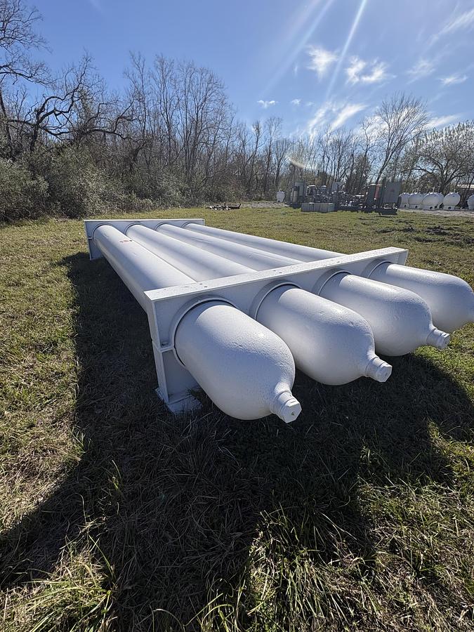 Used CNG Storage Vessel 4 Pack CP Industries 400 GGE 5500 PSI