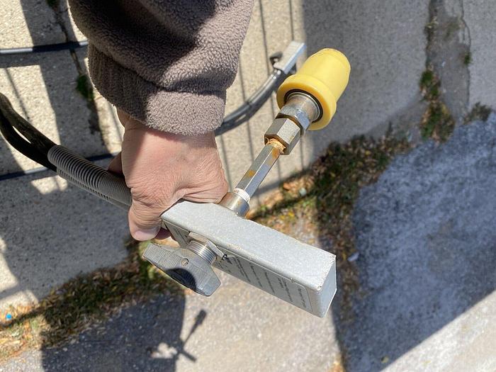 Used 12 foot CNG Dispensing Hose Valve and Nozzle for 3600 PSI vehicles